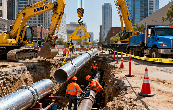 城市供水管網更新工程難點與解決路徑(圖1)